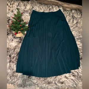 High Waist Pleated Skirt